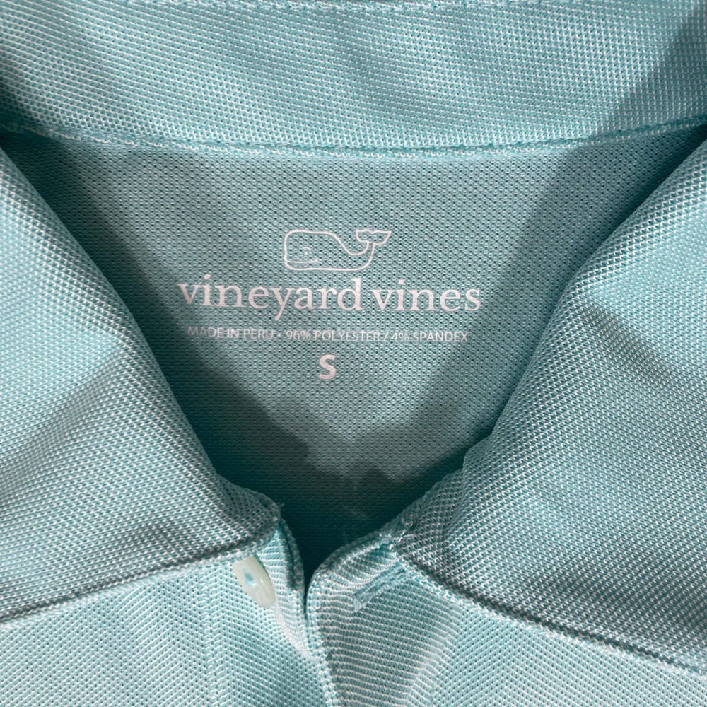 EUC Vineyard Vines Men's “Marshall” Solid Pique Polo - Picture 6 of 8